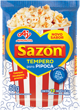 Imagem do Produto Caldo SAZÓN SAZÓN® para Pipoca sabor Manteiga!